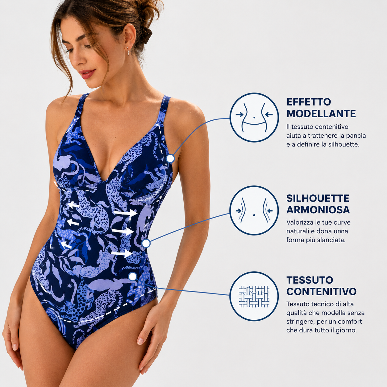 Venere – Costume Intero Modellante e Contenitivo