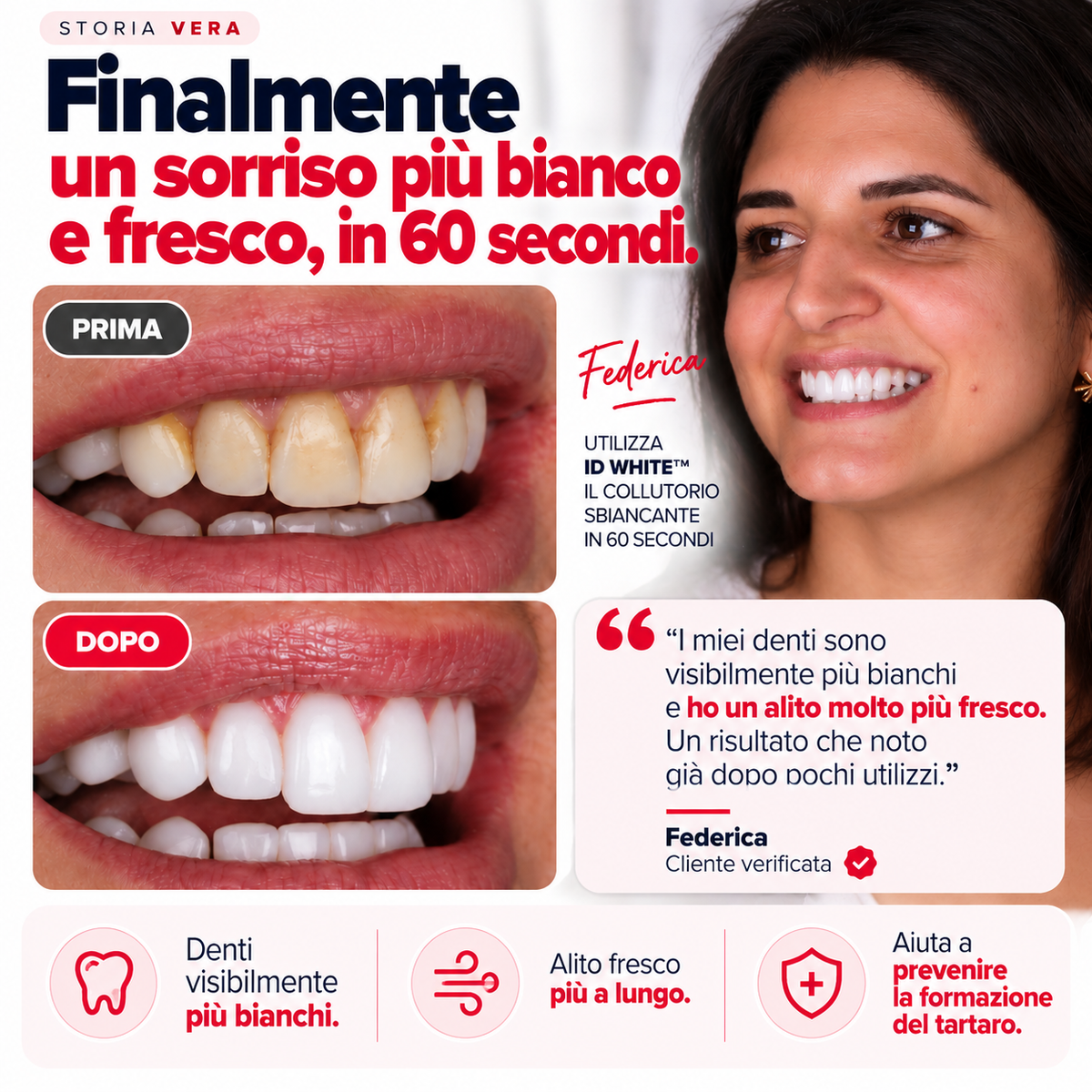 ID WHITE™ 60 sec